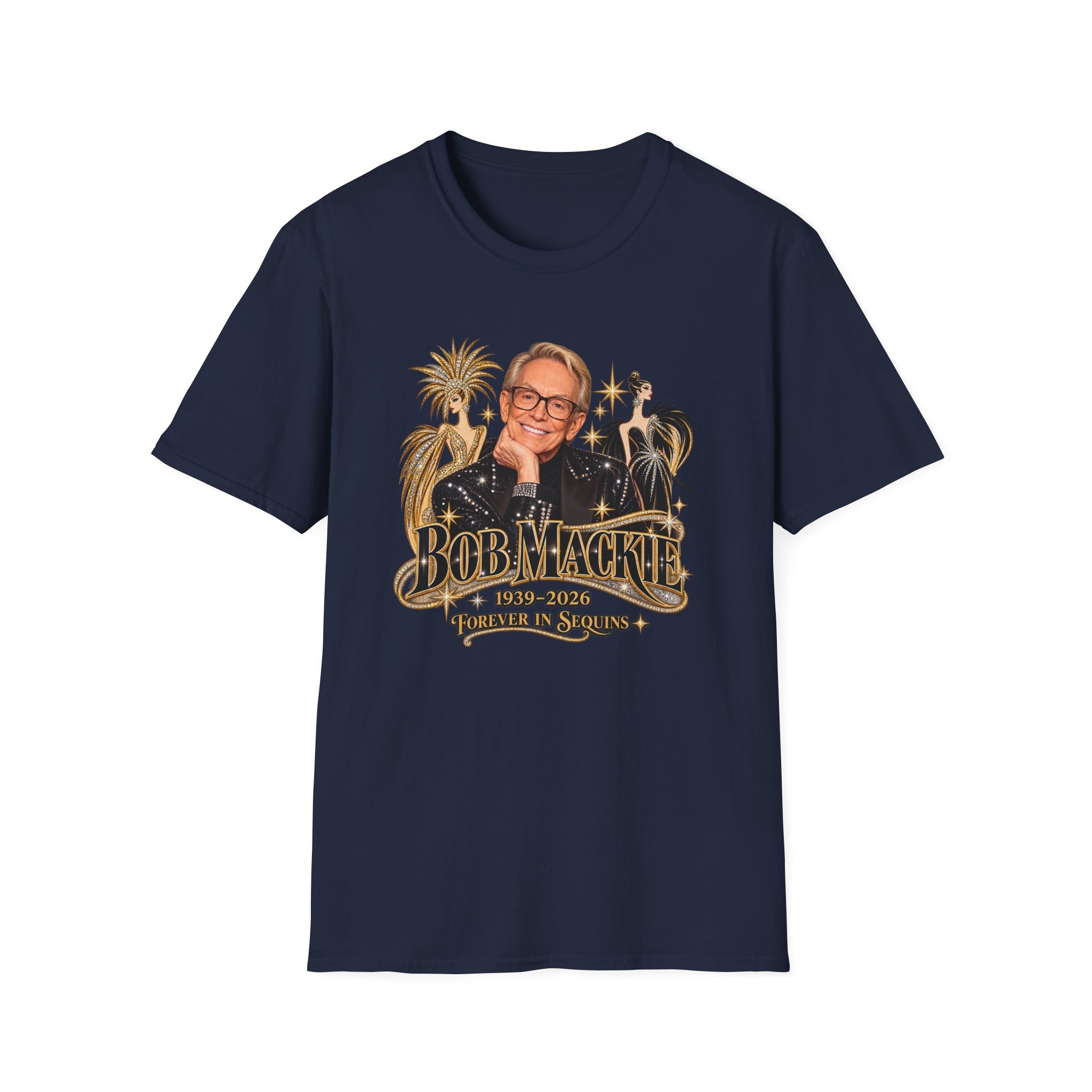 Bob Mackie 1939–2026 Forever in Sequins Memorial Shirt - Image 2