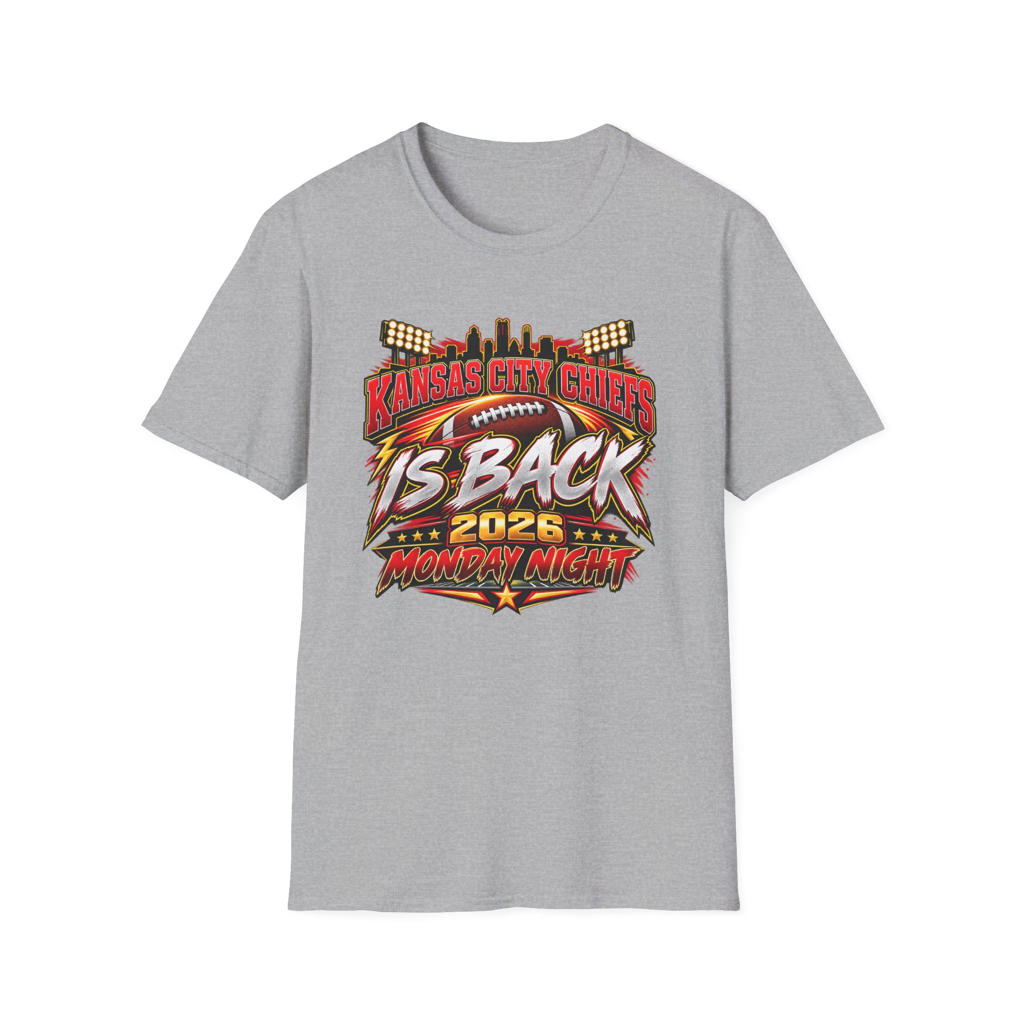 Kansas City Chiefs Is Back 2026 Monday Night Shirt - Image 3